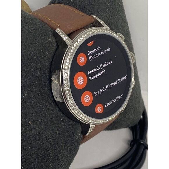 Fossil Gen 4 Authentic Digital Dial Smart Watch Custom Band FTW6013 AB532 - Picture 3 of 10